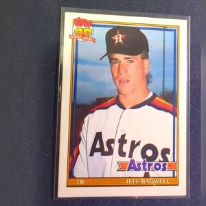 1991 Topps Traded - #4T Jeff Bagwell (RC) Near Mint
